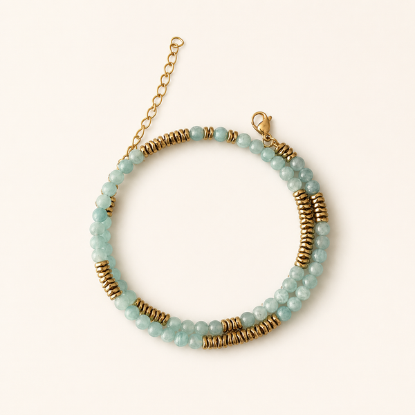 Bracelet Jala - Aigue-marine